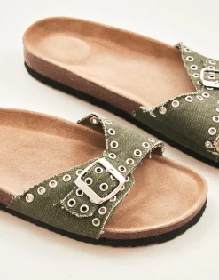 Natura Selection Calzado^Sandalia Pala Ergonómica Denim 145449-KHAKI