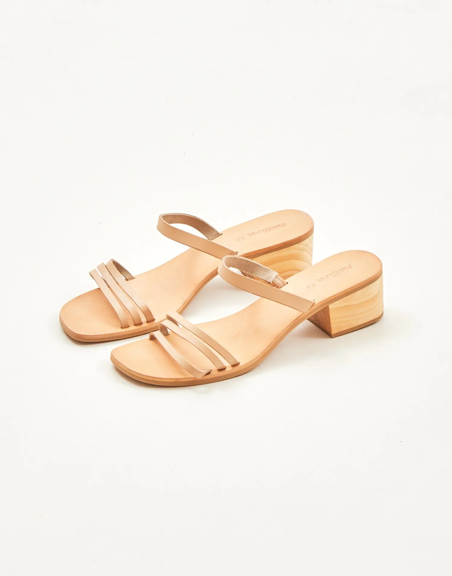 Natura Selection Calzado^Sandalia Tacón Tiras 145625-BEIGE