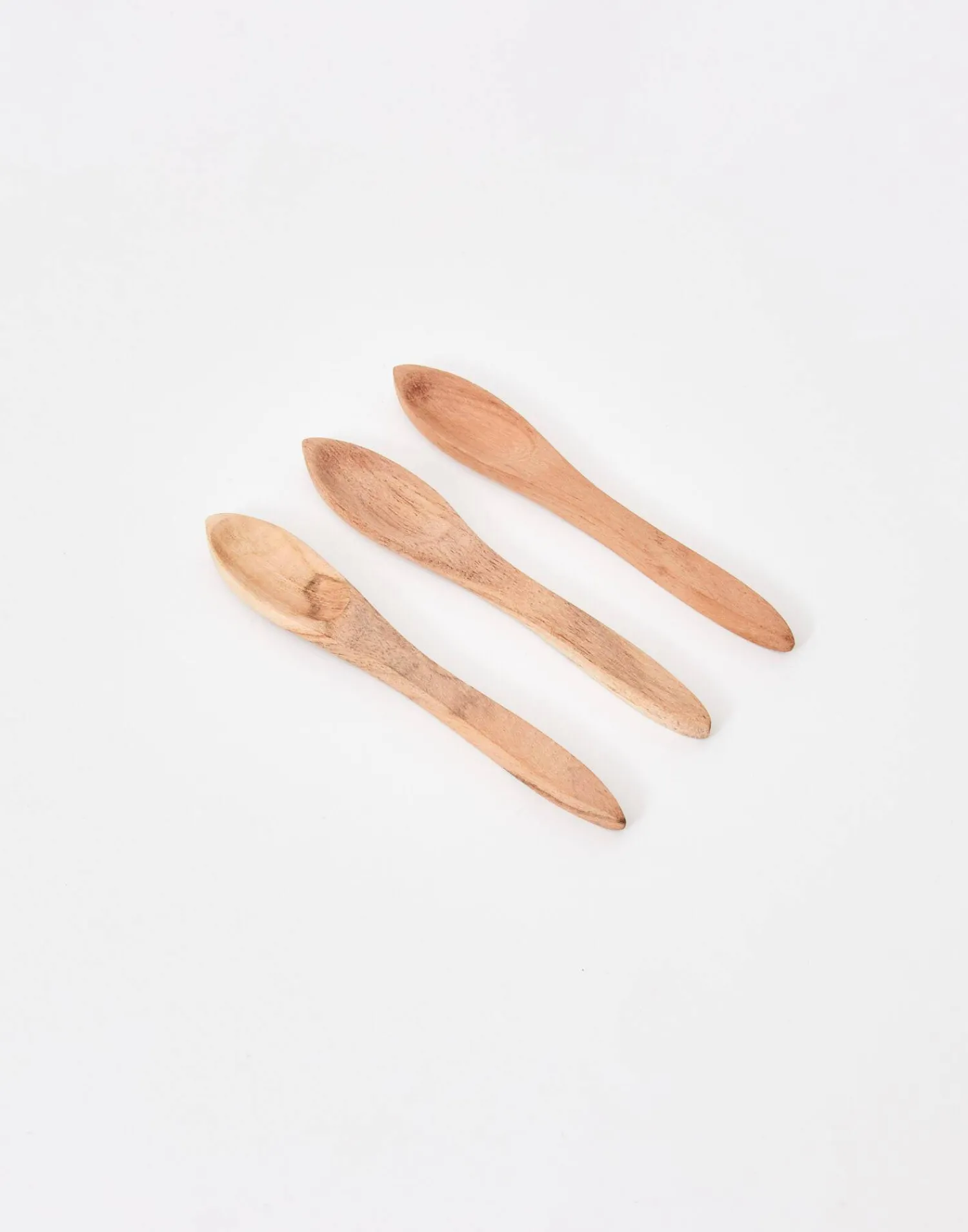 Natura Selection Cocina^Set 3 Cucharitas Acacia 135556-WOOD