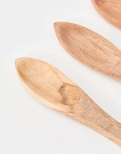 Natura Selection Cocina^Set 3 Cucharitas Acacia 135556-WOOD