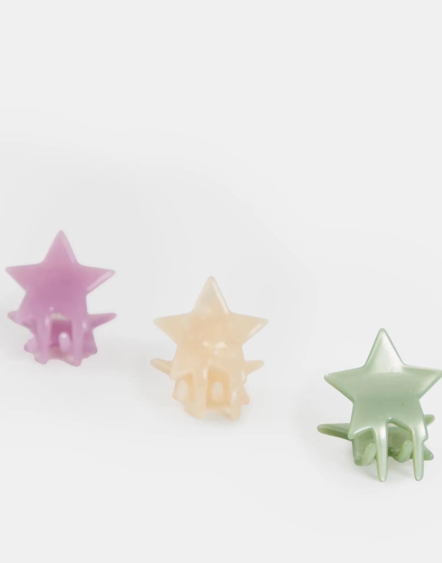 Natura Selection Otros Accesorios^Set 3 Pinzas Pelo Estrellitas 148064-ASSORTED