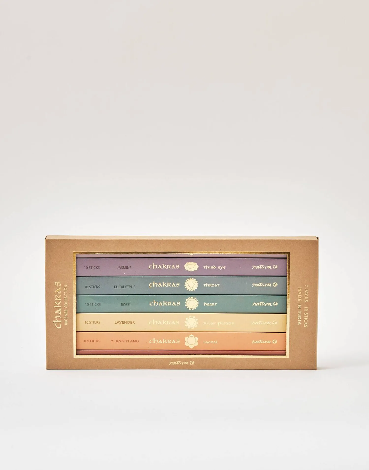 Natura Selection Inciensos^Set De Inciensos 7 Chakras 139414-ASSORTED