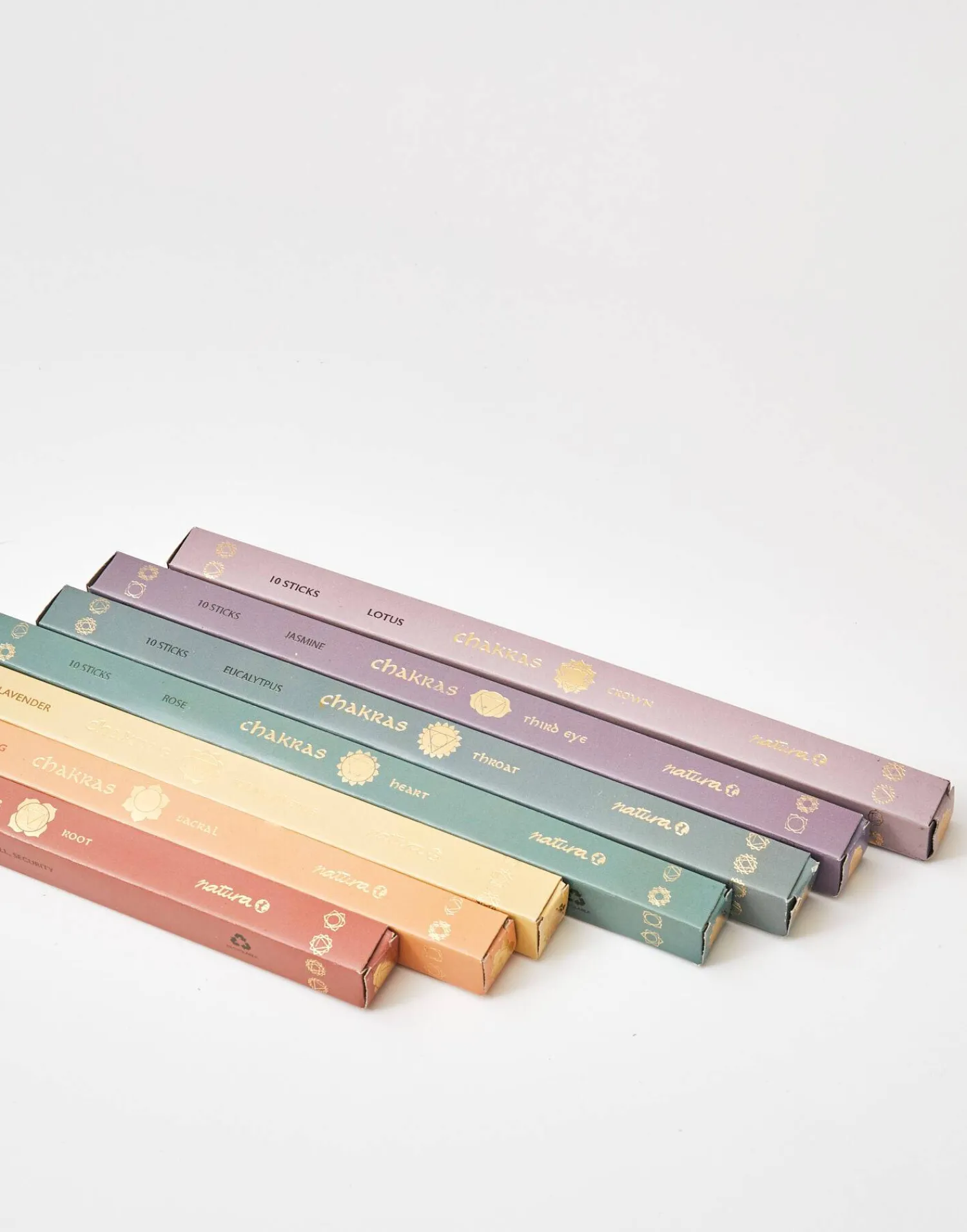Natura Selection Inciensos^Set De Inciensos 7 Chakras 139414-ASSORTED