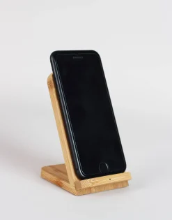 Natura Selection Electrónica Y Gadget^Soporte Móvil Cargador 124785-BAMBOO