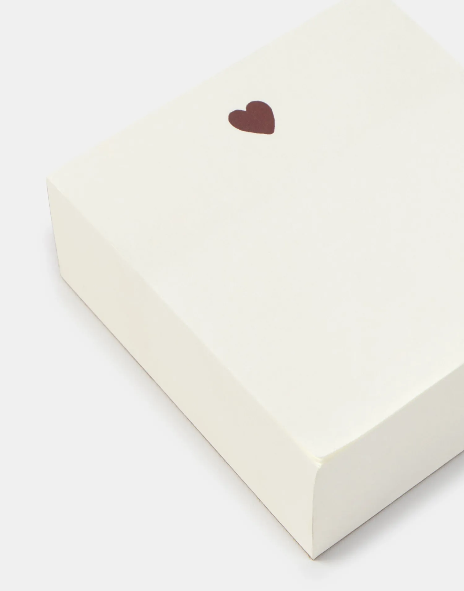 Natura Selection Papelería^Taco Notas Corazón 147972-RED