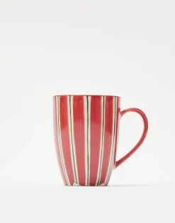 Natura Selection Cocina^Taza Cerámica Rayas