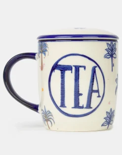 Natura Selection Cocina^Taza Té Palmeras