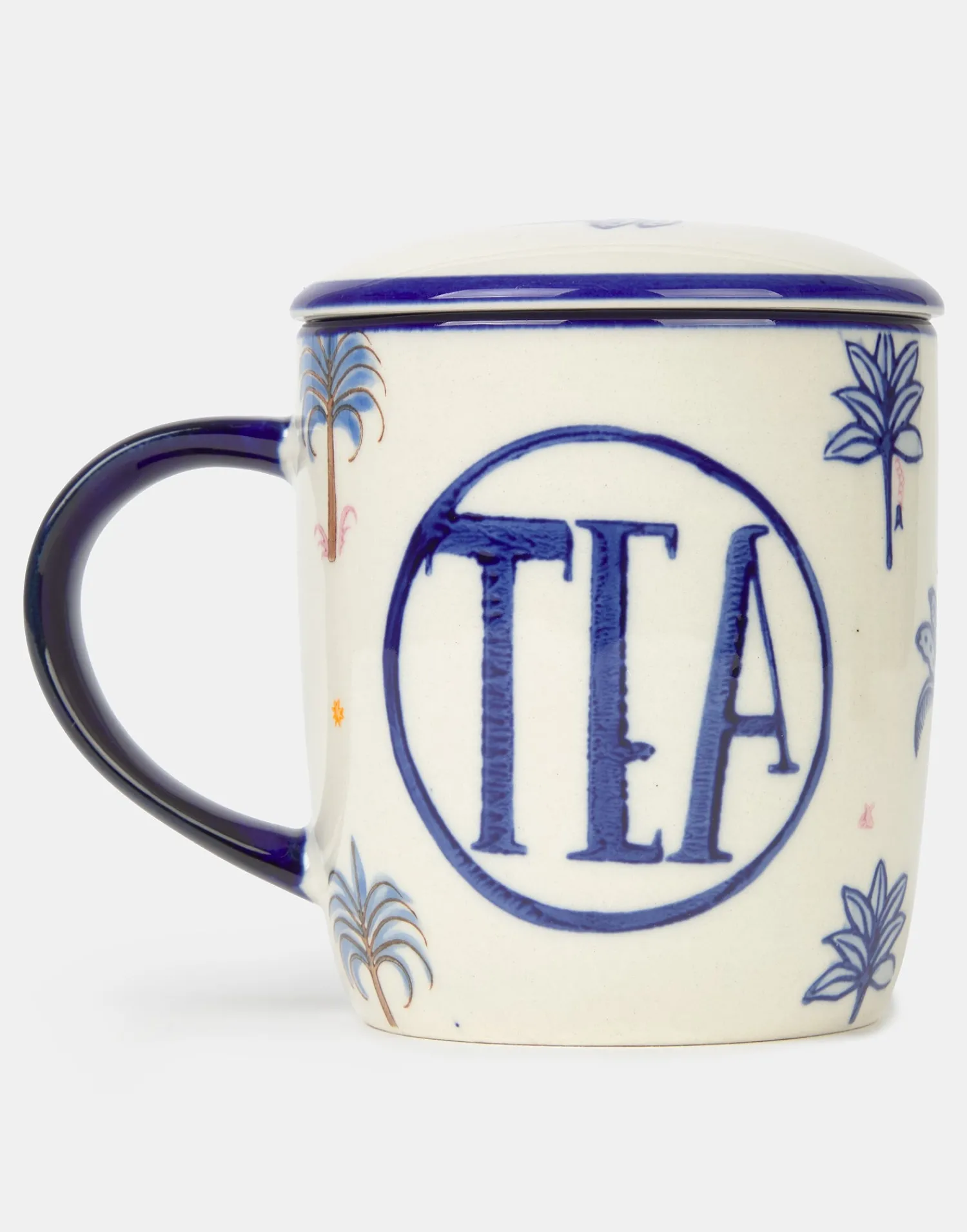 Natura Selection Cocina^Taza Té Palmeras