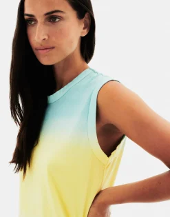 Natura Selection Camisetas Y Tops^Top Degradé 147837-BLUE
