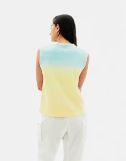 Natura Selection Camisetas Y Tops^Top Degradé 147837-BLUE