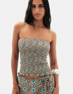 Natura Selection Camisetas Y Tops^Top Krakatoa 147819-BROWN