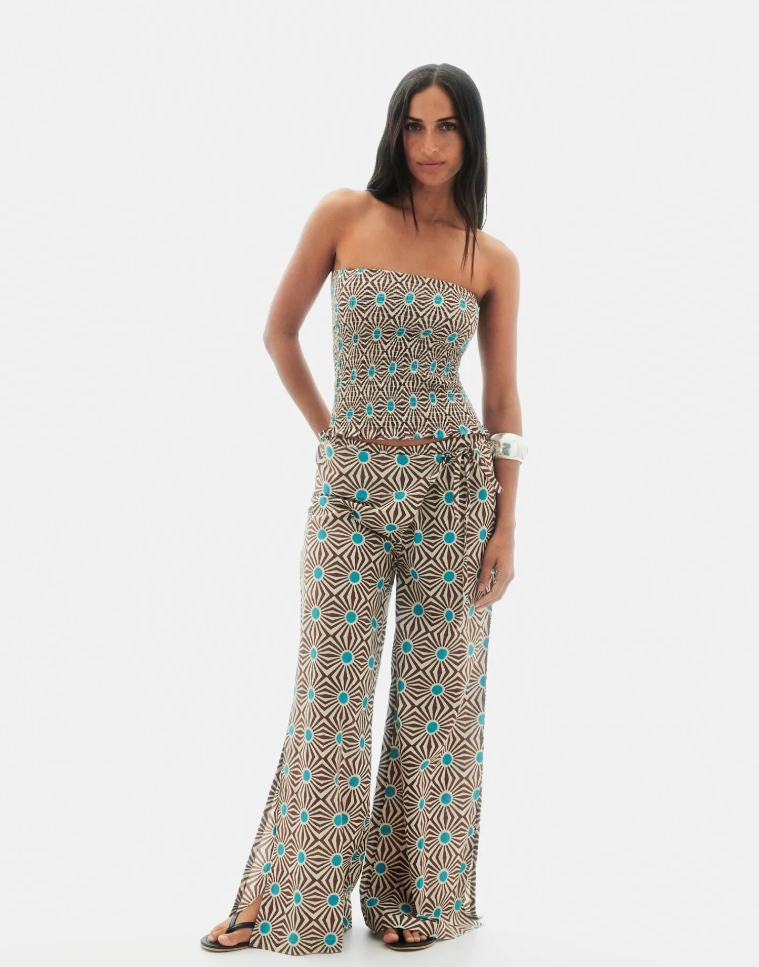 Natura Selection Camisetas Y Tops^Top Krakatoa 147819-BROWN