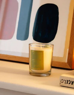 Natura Selection Velas|Velas^Vela Boho Organics Con Piedra 200gr