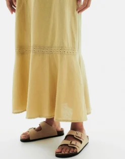 Natura Selection Vestidos^Vestido Jordania 147727-KHAKI
