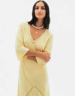 Natura Selection Vestidos^Vestido Kalahari 147723-YELLOW