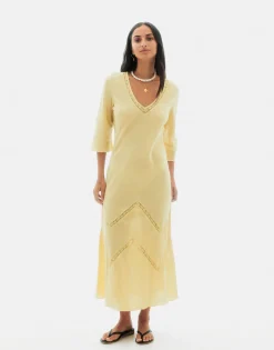 Natura Selection Vestidos^Vestido Kalahari 147723-YELLOW