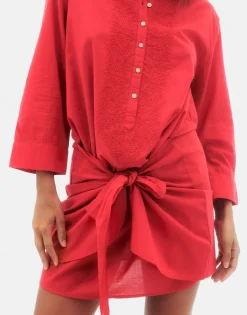 Natura Selection Vestidos^Vestido Kilauea 147726-RED