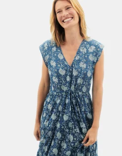 Natura Selection Vestidos^Vestido Kilimanjaro 147755-NAVY BLUE