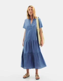 Natura Selection Vestidos^Vestido Morocco 147762-BLUE