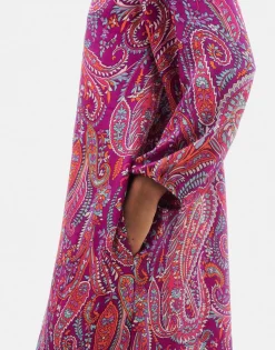 Natura Selection Vestidos^Vestido Paisley 147773-FUCHSIA