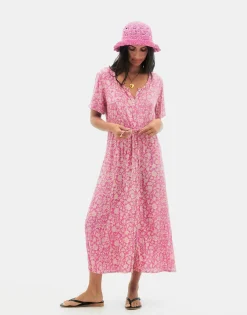 Natura Selection Vestidos^Vestido Rose 147750-PINK