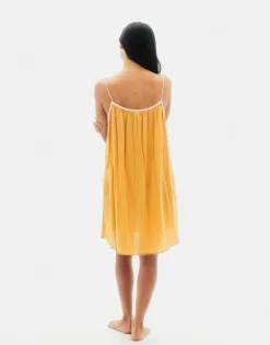 Natura Selection Vestidos^Vestido Yemen 147728-YELLOW