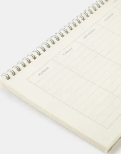 Natura Selection Papelería^Weekly Planner Rayas 147957-BLUE
