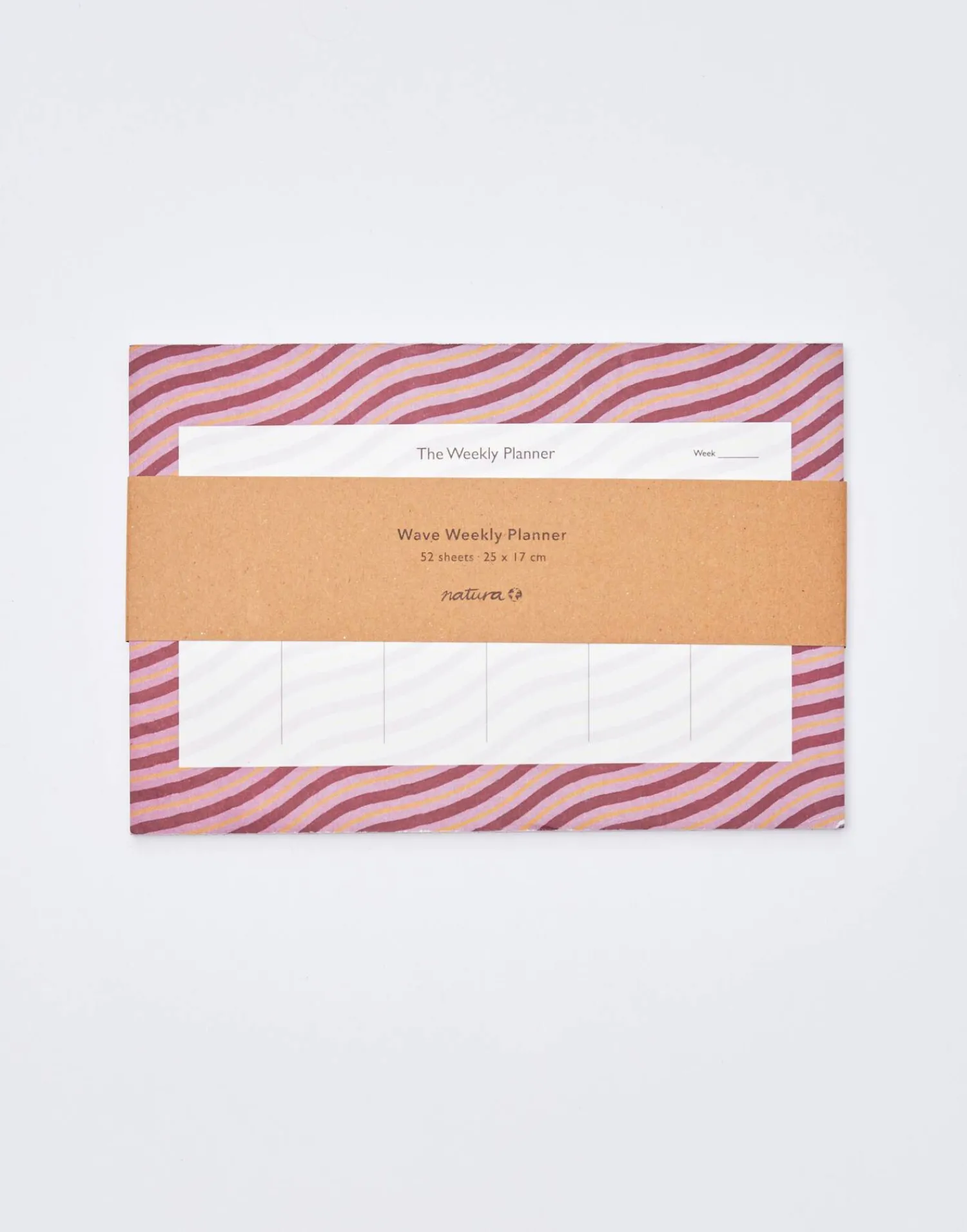 Natura Selection Papelería^Weekly Planner Waves 142170-WAVES