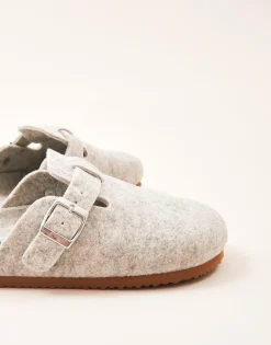 Natura Selection Zapatillas^Zueco Ergonómico Fieltro 147549-GREY