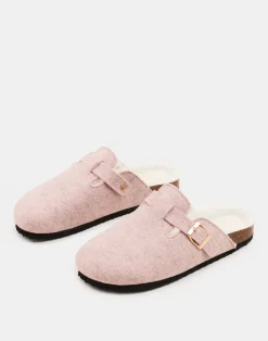 Natura Selection Calzado^Zueco Fieltro Con Borrego Interior 147856-PINK