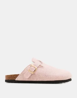 Natura Selection Calzado^Zueco Fieltro Con Borrego Interior 147856-PINK