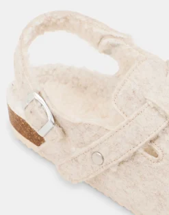 Natura Selection Calzado^Zueco Fieltro Hebilla 147883-BEIGE