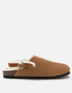 Natura Selection Calzado^Zueco Hebilla Pelo Interior 149769-CAMEL