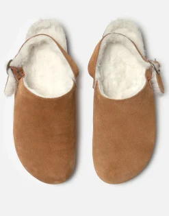 Natura Selection Calzado^Zueco Hebilla Pelo Interior 149769-CAMEL