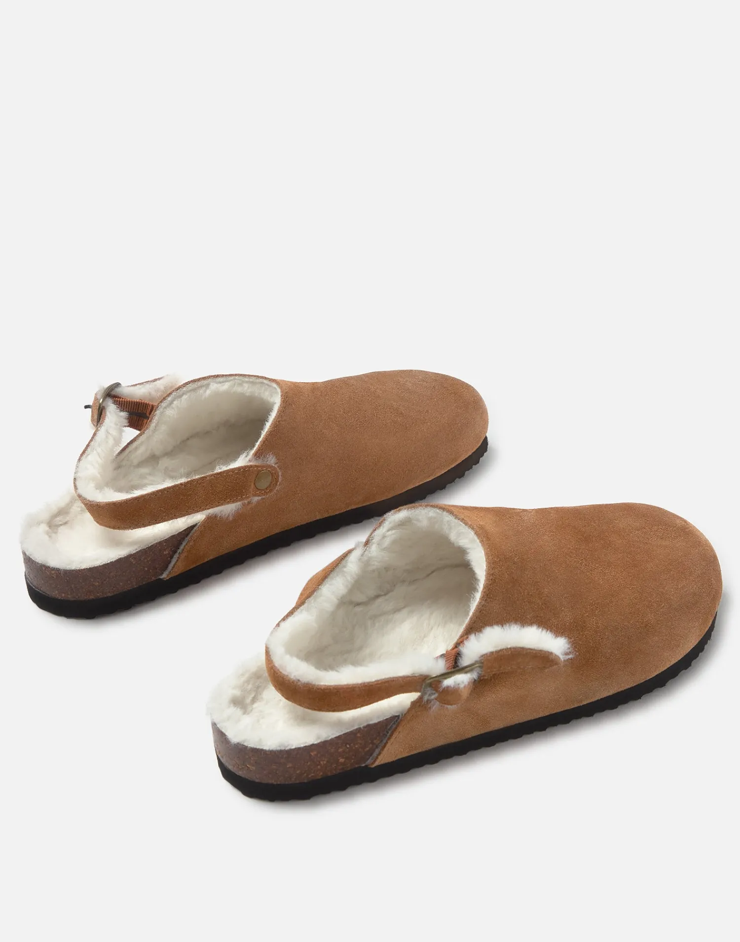 Natura Selection Calzado^Zueco Hebilla Pelo Interior 149769-CAMEL